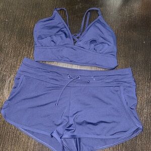 Athleta Navy Sports Bra